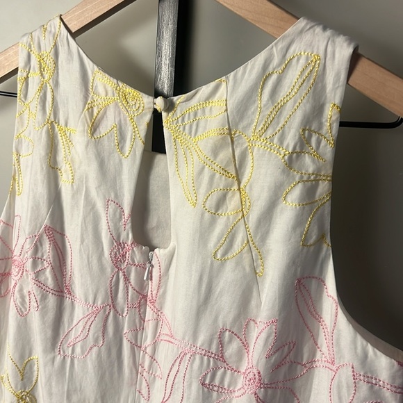 NWT Lilly Pulitzer Jamie Scalloped Hem Embroidered Dress Size 4 - Picture 9 of 9